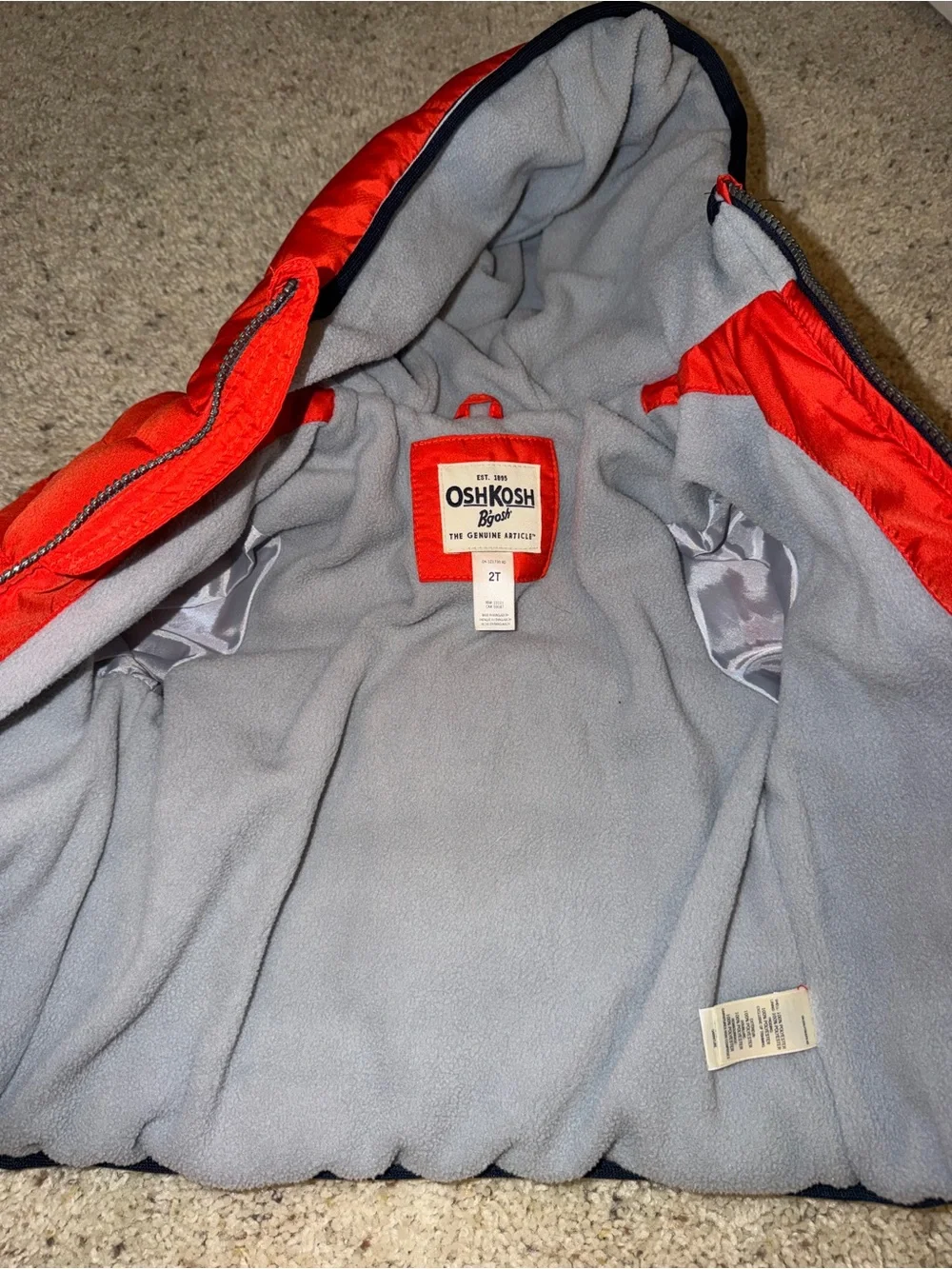 OshKosh Bgosh vibrant red